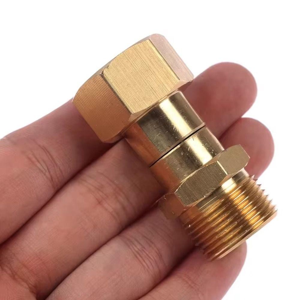 Rotary Spray Adapter High Pressure Cleaning Hose Connection New Anti-Winding Adapter