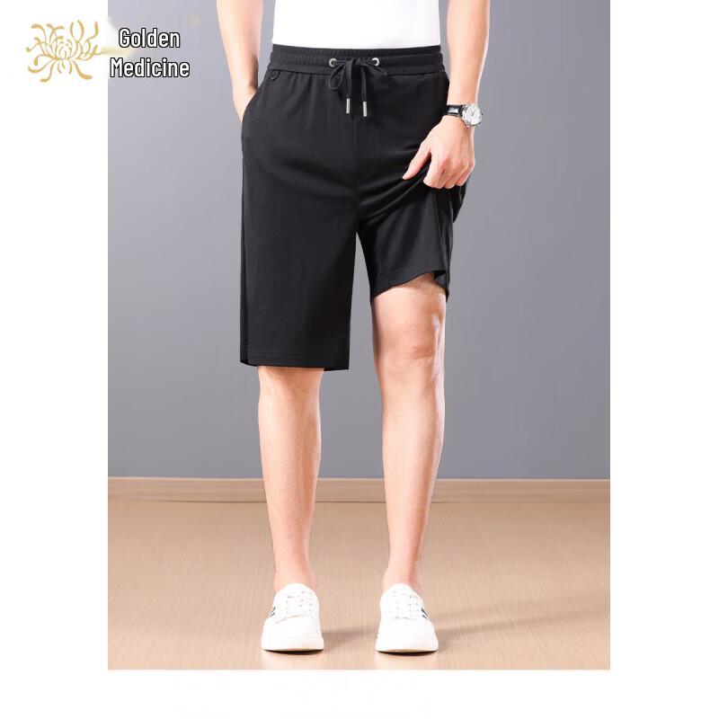 Men s Tencel Blend Casual Linen Shorts XXL