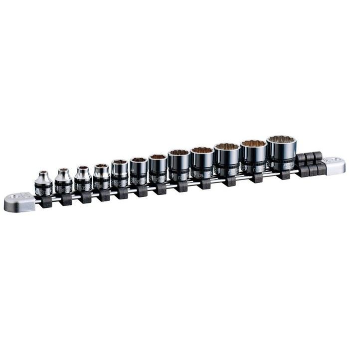[Kyoto Machine Tools] Nepros Socket Set NTB312XA, 9.5mm, 12-Piece