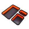 3PCS Collapsible Magnetic Parts Tray Set Foldable Tool Storage Organizer Magnetic Tray for Organizing Screw Bolts Nuts