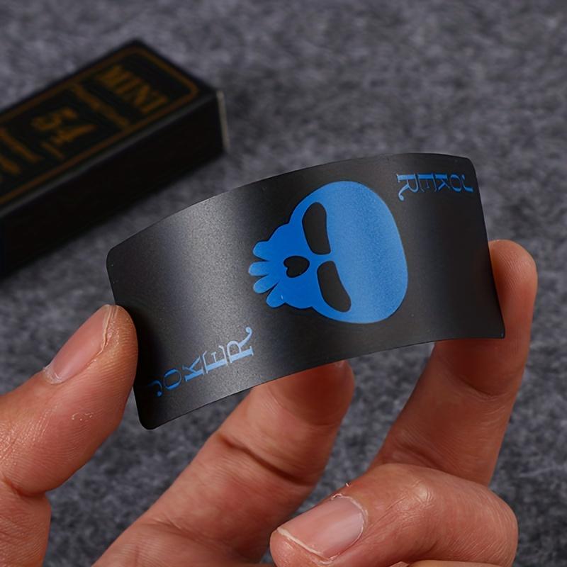 Deck of Playing Cards and 7 Dice Set, Plastic Waterproof and Wearable Playing Cards, Leisure and Entertainment Table Game Set