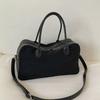 Faux Suede Solid Color High Quality Fashionable Versatile Handbag 2025 Women's Product Hot Selling Large Capacity Shoulder Bag