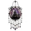 Hanging Wind Chime Acrylic Window Hanging Decor Bat Suncatcher  Halloween