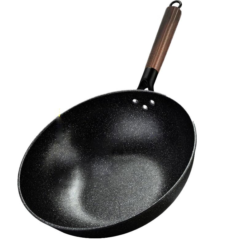 Hanle 32cm Maifan Stone Non-Stick Wok