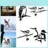 Metal Tree Creative Bird Art Branch Sign Rustic Hang Ld Home Garden Decor Yard