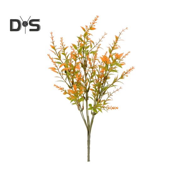 

Осенний искусственный цветок с листьями эвкалипта, реалистичный поддельный цветок, Хэллоуин, праздник урожая, вечеринка, домашний офис, стол, центральное украшение, искусственная цветочная ветка E