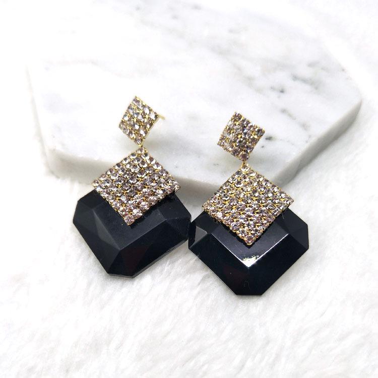 

165-2 Европейская и американская мода Кристальные серьги - Новые классические украшения