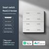Smart Switch with AG Skin-feel Panel Connects To Mijia APP, Supports Xiao Ai Voice Control, Remote, and Touch Control.