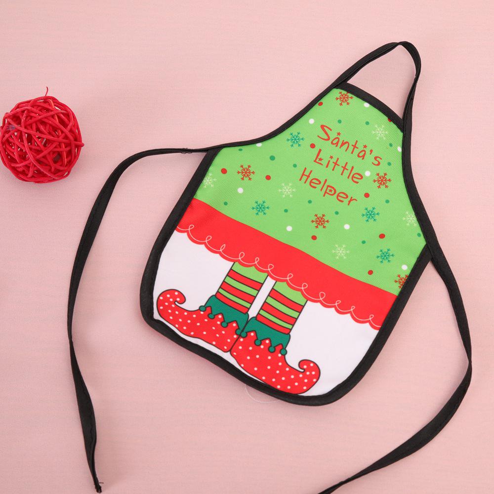 Vánoční dekorace Mini vánoční zástěra Sada na láhev vína 11 stylů Bar KTV Sada na láhev