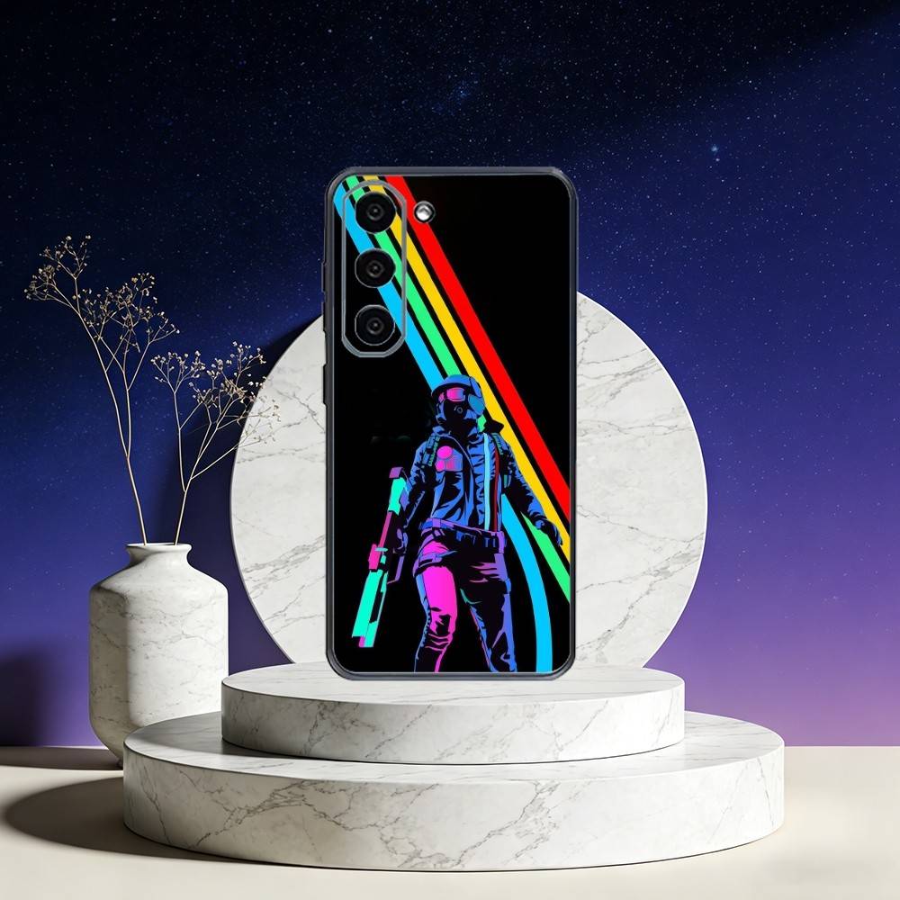 

H-HOT GAME A-ARC Raiders Phone Case For Samsung Galaxy A73,A72,A71,A70,A53,A52,A51,Others Soft Black Cover Samsung a42 5g