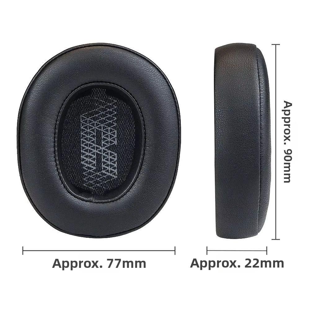 1Pair Protein Leather Ear Cushion Headset Earmuff for JBL LIVE 500BT Wireless Headphone Accessories