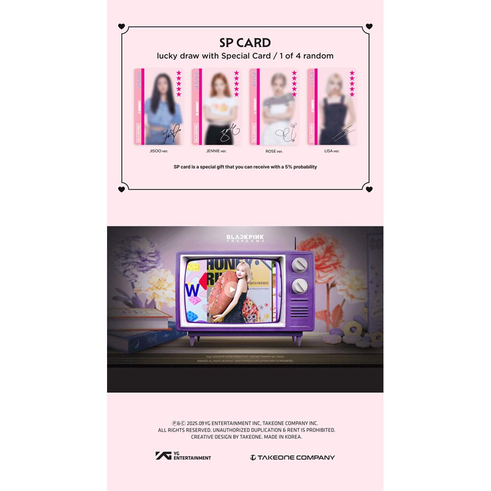Blackpink Die Spiel-Fotokarten-Sammlung BLACKPINKs MINIATURWELT