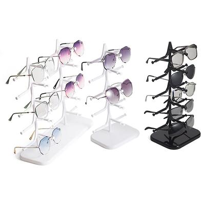 Plastic Sunglasses Show Rack Holders Eyeglasses Display Stand Storage Holder Glasses Shelf Home Organizer Space Saving Shelf