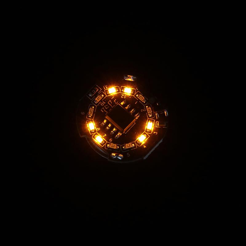 Magnetic Control Lamp Magnet Wireless Led Induction Lights + Button Battery + Magnet Diy Toys Robot Anime Landscape Model