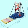 Creative Gymnastic Machine Toy Novelty Gymnastics War Gymnastic Machine Horizontal Bar Hand Eye Coordination Desktop Toys