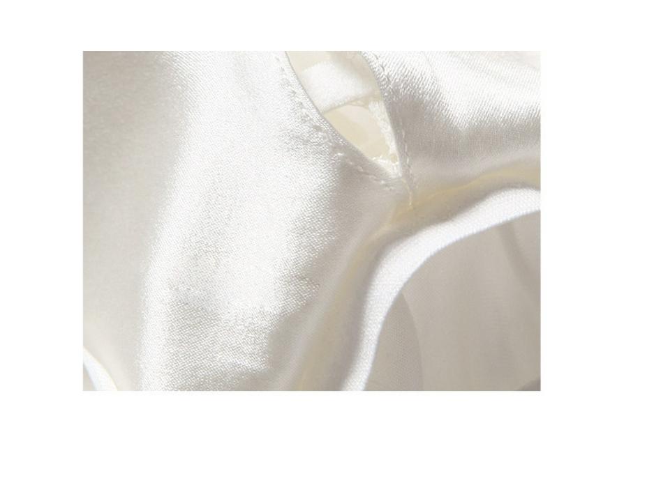 Fairy Senseless 19 Momme Silk Adjustable Wireless Bandeau Bra