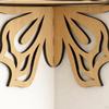 Butterfly Corner Shelf, Wall Organizer, Decorative Floating Wooden Suitable for