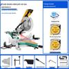 LUXTER 10" Sliding Compound Miter Saw for High-Power Wood and Aluminum Cutting