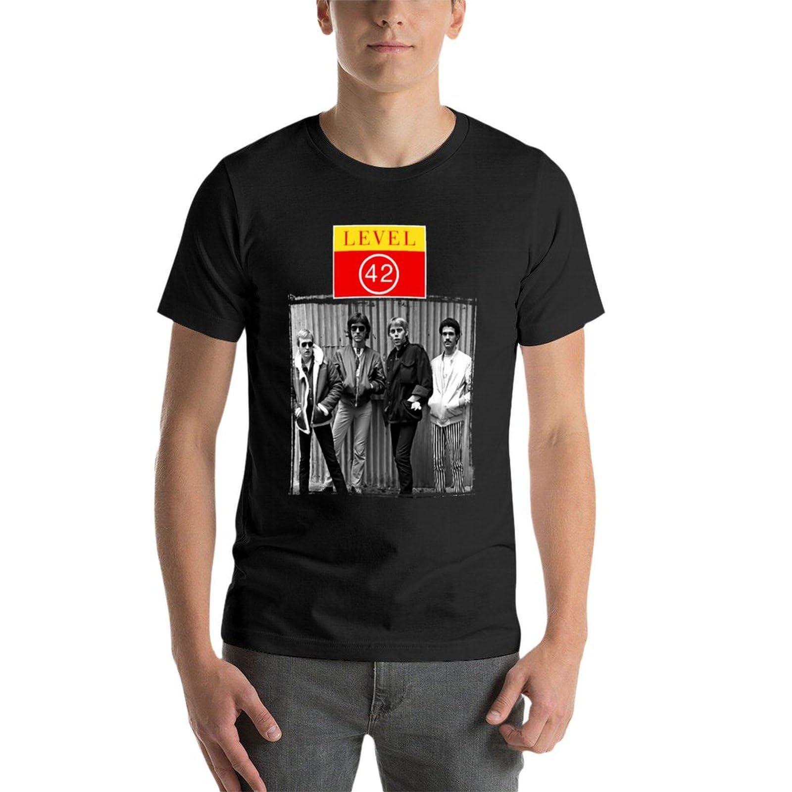 Level 42 Band Photo T-Shirt XXL чёрный