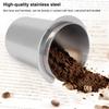 51mm Edelstahl Kaffeemaschine Griff Dosierbecher Becher Kaffeepulver Feeder Teil