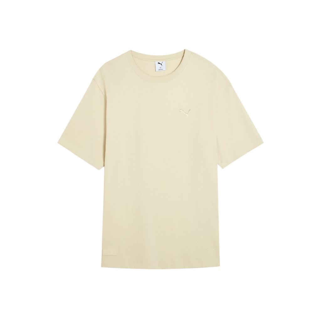 New PUMA PrimeESS SS25 T Shirt Unisex Snow 87 632978-87