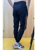 Men's Stylish Ice Silk Quick-Dry Harem Pants - Spliced, Fashionable, Versatile, and Trendy for Spring and Summer.