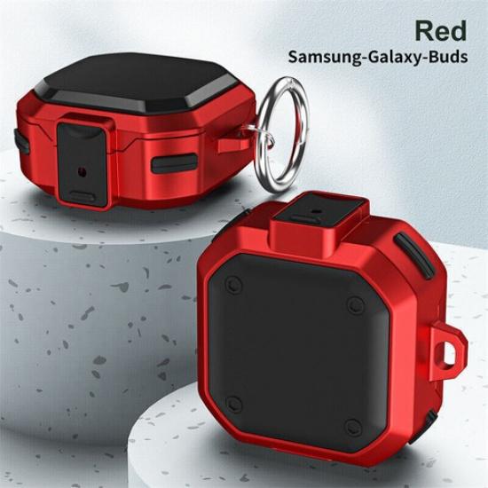 For Samsung Galaxy Buds 2/ Buds Pro/ Buds Live Shockproof Case Cover + Keychain