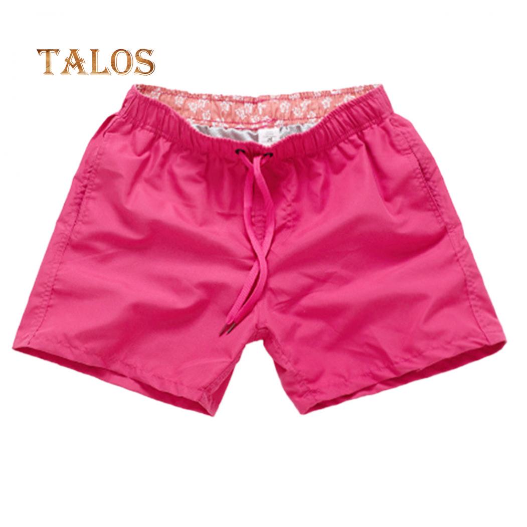 

Мужские летние пляжные шорты со шнурком S розы красного