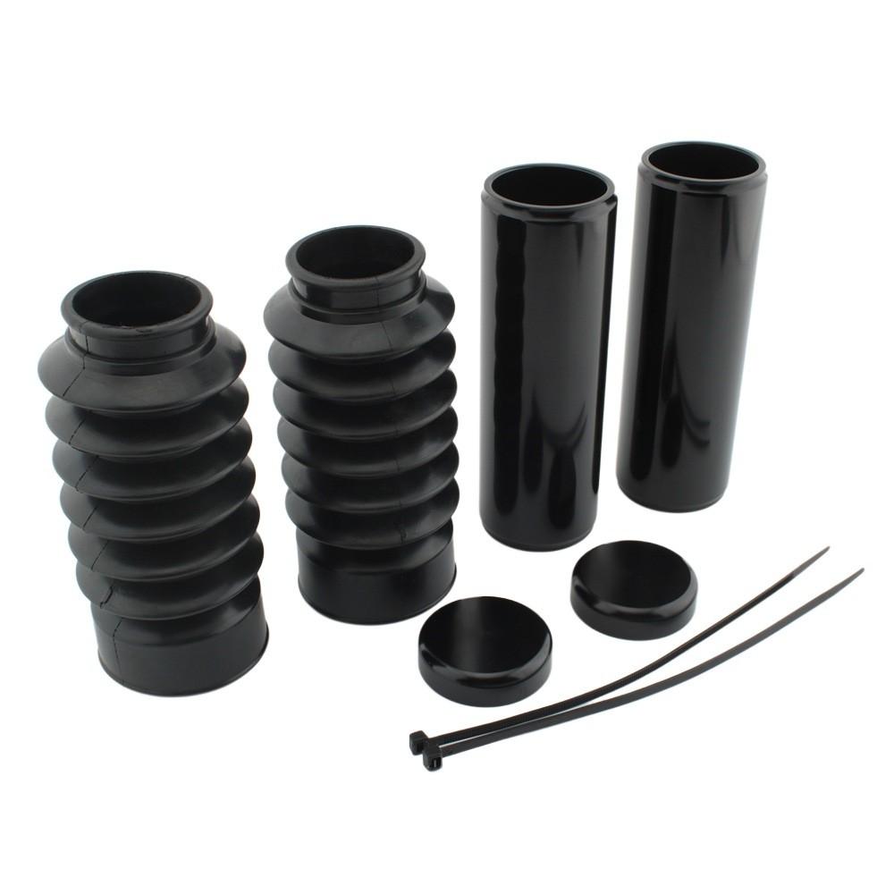 

Шикарный комплект черных чехлов на переднюю вилку-амортизатор для кастомизации Breakout 2013 2017 До