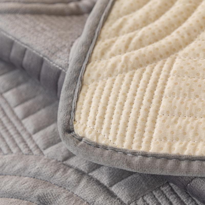 Rutschfeste Sofabezug, dickes Samt-Sofakissen-Handtuch für Wohnzimmermöbelschutz, solide Schonbezüge, Couchbezüge