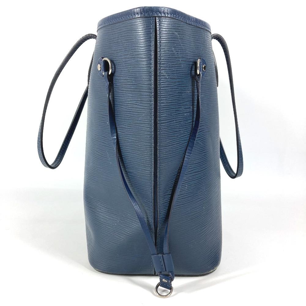 Louis Vuitton M40885 Epi Neverfull MM Tote Bag Shoulder Bag Indigo Blue Navy