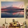 1pc Japanese Mount Fuji Colorful Hippie Psychedelic Bar Living Room Study Bedroom Dorm Decor Aesthetic