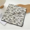 Floral Cotton Linen Print Scarves Scarf Hair Band Printed Silk Scarf Square Handkerchief  Vacation