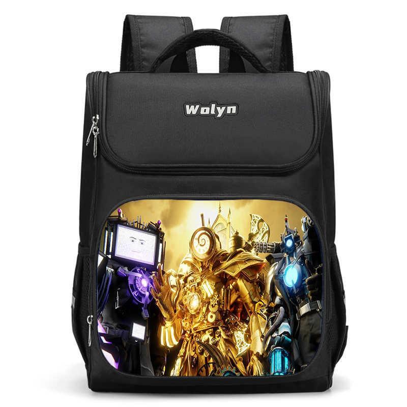 Trendy Oxford Cloth Backpack For Elementary School Students Large Capacity Design