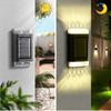 Innovative Solar Powered Dual Head Led Wall Light For Outdoor Garden And Patio Use