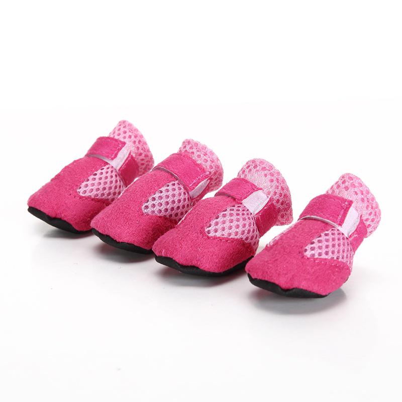 Summer Mesh Breathable Dog Shoes - Casual and Comfortable for Indoor Use