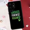 Vegan We Are Not Ingredients Case For Samsung Galaxy S25 FE S23 FE S20 S21 S22 S24 S25 S26 Ultra S10 S25 Plus Cover Shell