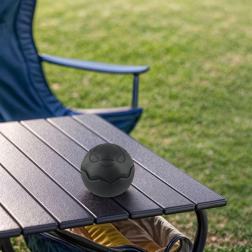 1/4 Stück Universelle Mondstuhl-Beinabdeckungen Rutschfeste Kugel-Fußabdeckungen Campingstuhl-Zubehör