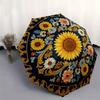 Sunflower Garden: Vibrant Floral Rug for Your Home DecorUmbrella with Cute Design, Portable 3-Fold Compact Umbrella for Men & Women, Valentine's Day M