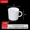 VAKADA Melamine Beverage and Dining Cups