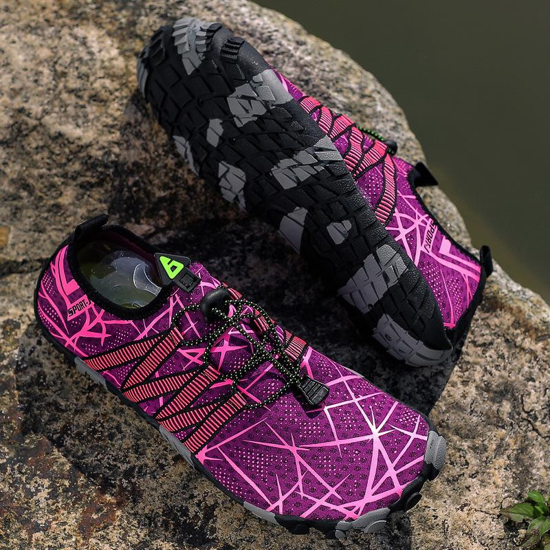 Outdoor beach creek shoes quick-drying fishing wading shoes sea-catching shoes rafting anti-cutting non-slip breathable swimming shoes