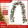 Red Berry Christmas Vine Home Decoration - Festive Party Garland