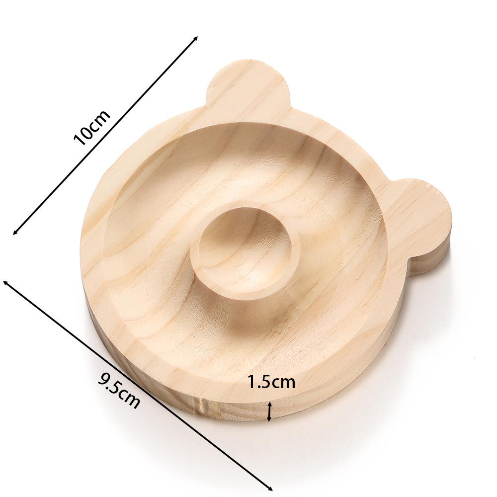 Solid Wood Necklace & Bracelet Display Tray - DIY Design, Beading, Handmade Template Holder