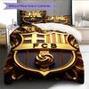 Cartoon Pattern Bedding Quilt Set Quilt Cover Pillowcase Home Decoration Birthday Gift (1 * Duvet Cover + 2 * Pillowcase, Without Core)