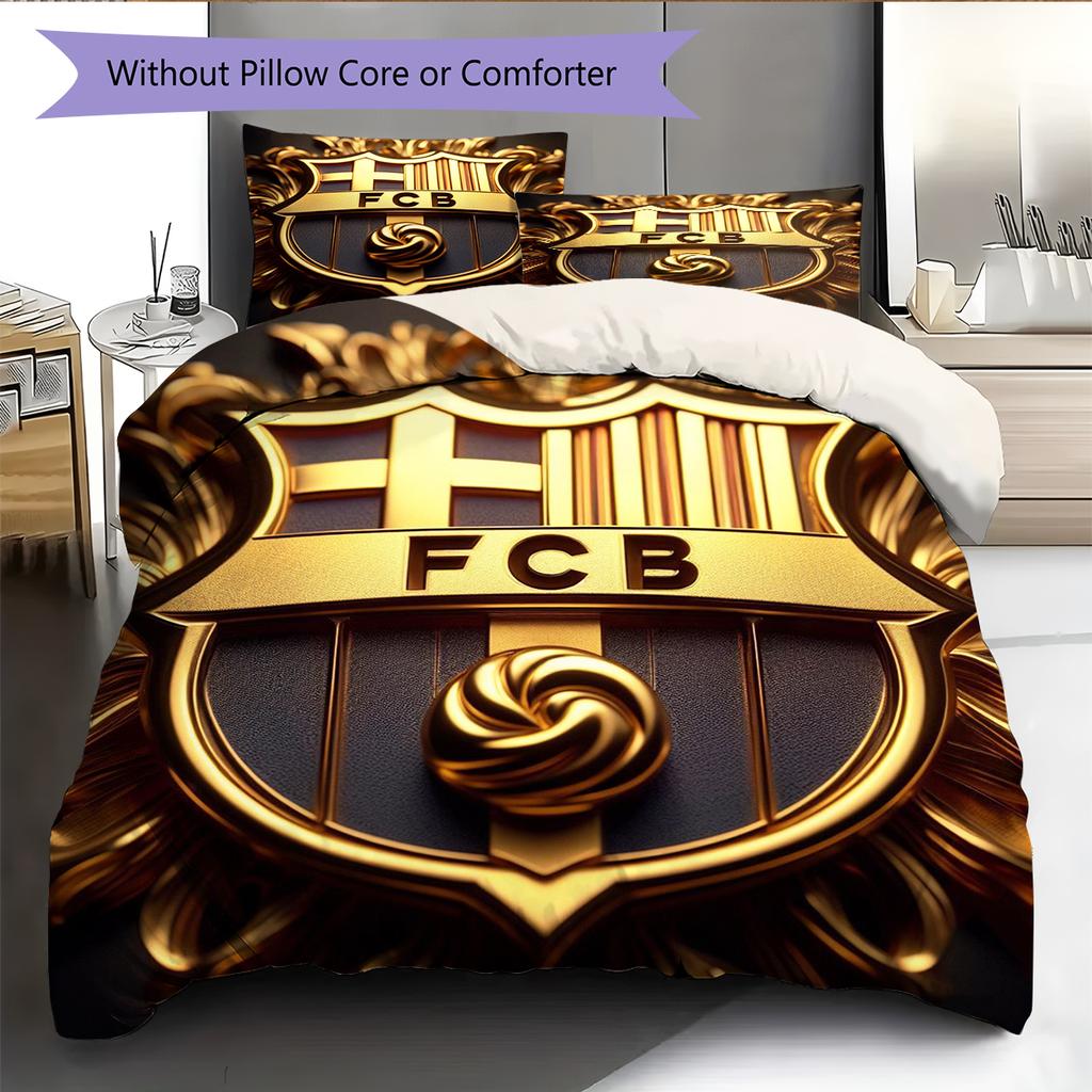Cartoon Pattern Bedding Quilt Set Quilt Cover Pillowcase Home Decoration Birthday Gift (1 * Duvet Cover + 2 * Pillowcase, Without Core)