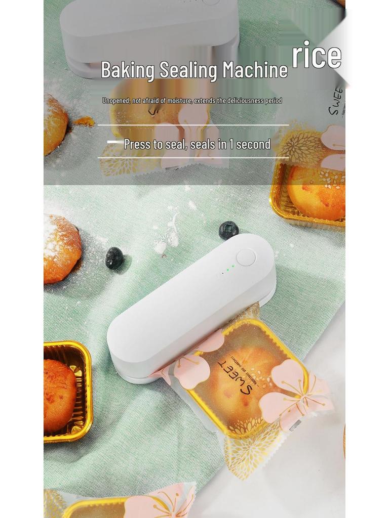 Rechargeable Portable Mini Sealer for Snack Packaging