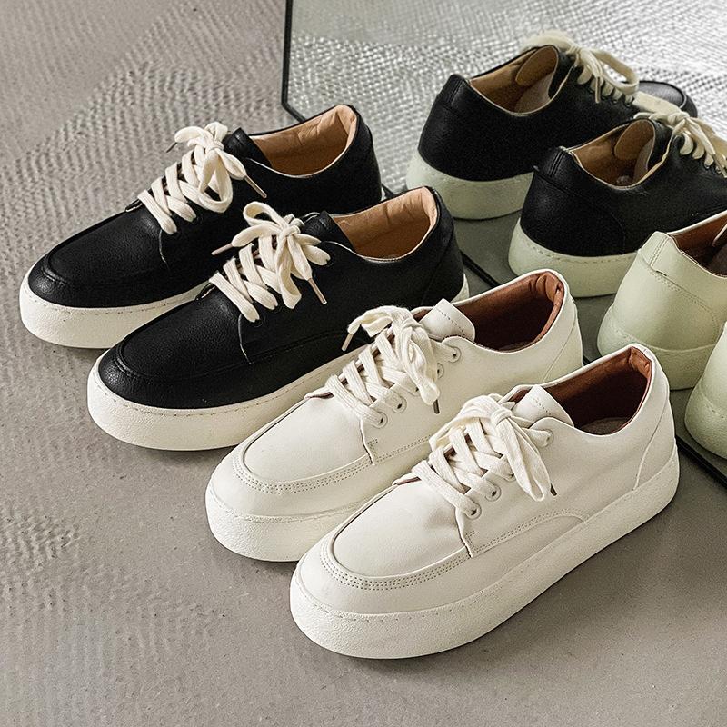 Men's Shoes Luxury Brand Leather Casual Shoes High Quality Walking Sneakers New Fashion Italian Handmade Designer Sport Shoes