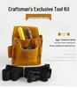 Multi-Functional Carpenter's Nail Apron Tool Belt - Wear-Resistant Nail Pouch Waist Bag for Construction Site.