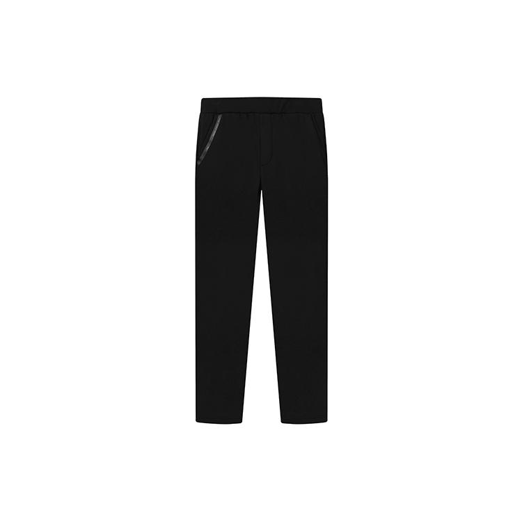 New FILA Knitted Sweatpants Men's Jet Black F61M148698F-BK