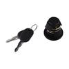 Car Fuel Cap Lock with 2 Keys 5899119 for Fiat for Ducato for C25 for J5 for Talbot for Express 46576969 Plastic
